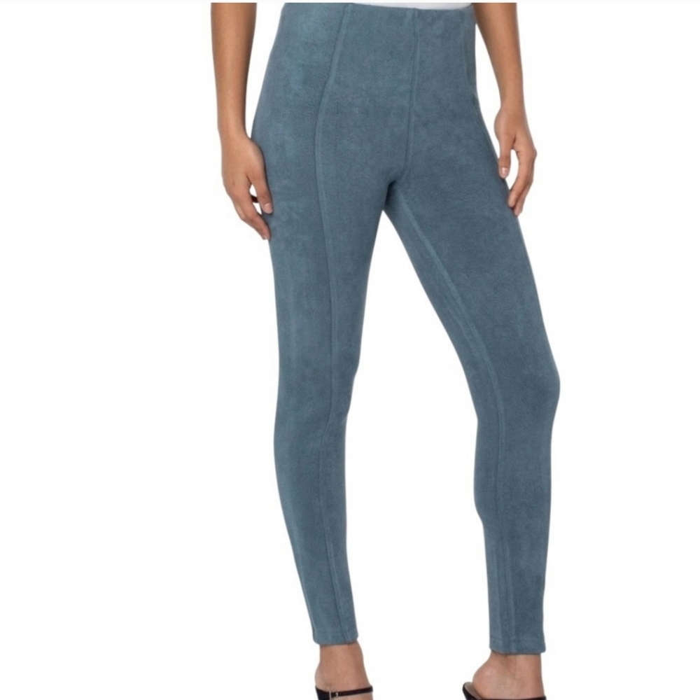 NWT Liverpool Womens Sz 4P/27 Reese Ankle Leggings Compression Pull On
